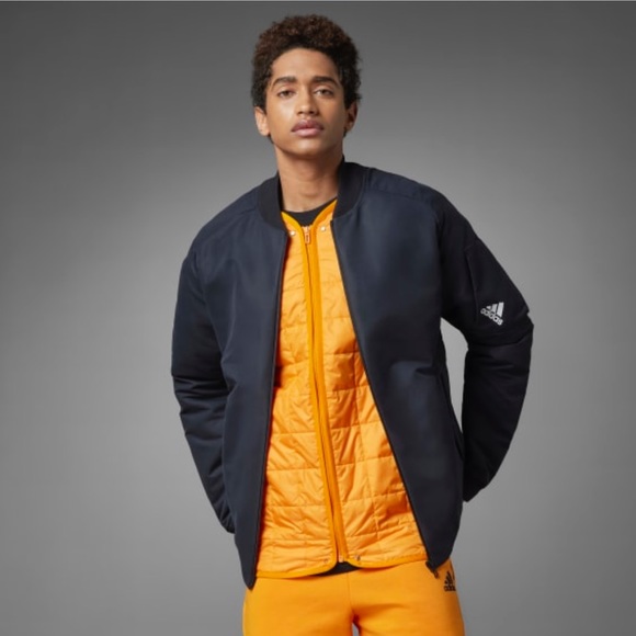 Adidas designed for game day bomber jacket (2 in 1) - Picture 1 of 10